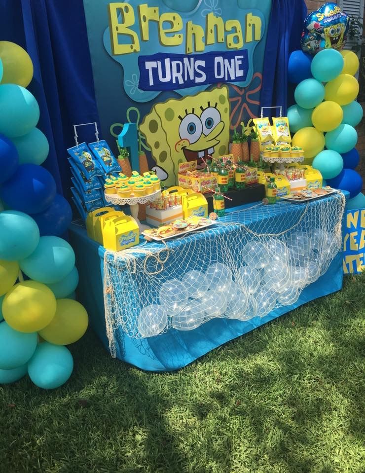 Spongebob birthday party ideas