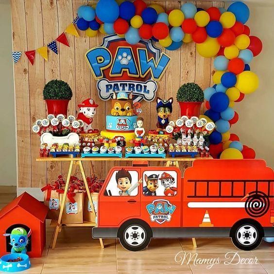 Paw Patrol Birthday Party Ideas